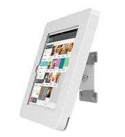 modloc® wall mounted secure tablet POS kiosk for iPad 10.2 2018 / 2020 / 2021 in white