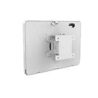modloc® wall mounted secure tablet POS kiosk for iPad 10.2 2018 / 2020 / 2021 in white