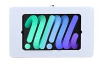 modloc® wall mounted secure tablet POS kiosk for iPad Mini 6 in white