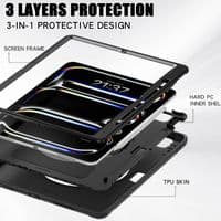 Rugged 360 grip case Apple iPad Pro 13
