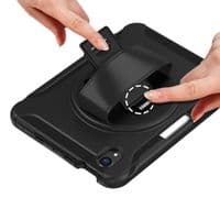 Rugged 360 grip case for the Apple iPad Mini 7 Incl. tempered glass screen and stylus holder