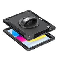 Rugged armour pro 360 case for Apple iPad 10.9 2022 gen 10 with tempered glass screen protector
