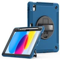 Rugged armour pro 360 case for the Apple iPad 10.9 2022 gen 10 in vibrant colours