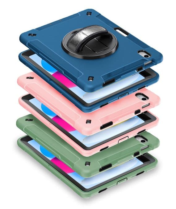 Rugged armour pro 360 case for the Apple iPad 10.9 2022 gen 10 in vibrant colours