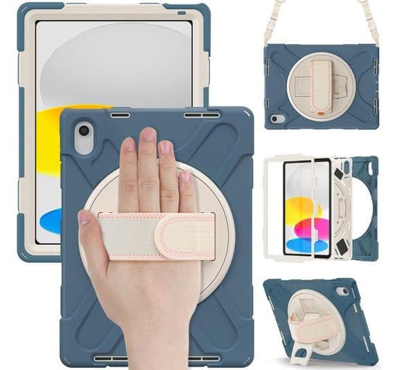 Protective Rugged iPad Case | iPad 10.9  iPad | Blue