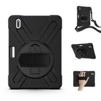 Rugged case for Huawei Matepad Pro 10.8 with hand/shoulder strap and kick stand
