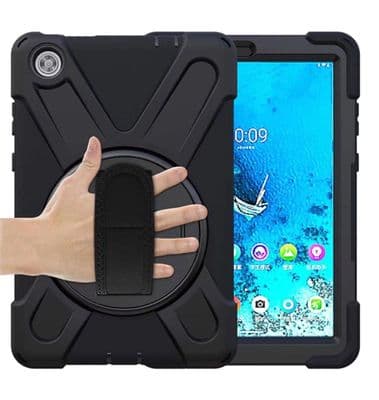 Rugged case for Lenovo Tab M10 3rd gen 10.1 hand/shoulder strap and kick stand