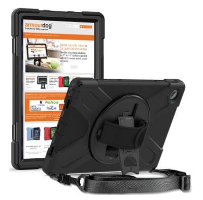 Rugged case for Lenovo Tab M10 Plus 3rd gen 10.6 hand/shoulder strap and kick stand
