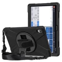 Rugged case for Lenovo Tab P11 with hand & shoulder strap and kick stand