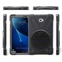 Rugged case for Samsung Tab A10.1 T580 / T585 with kick stand, hand and shoulder strap