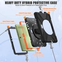 Rugged case for Samsung Tab Active5 Pro kick stand, hand & shoulder strap
