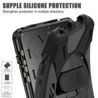 Rugged case for Samsung Tab Active5 Pro kick stand, hand & shoulder strap