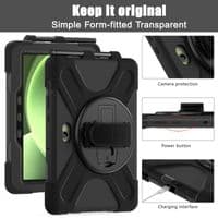 Rugged case for Samsung Tab Active5 Pro kick stand, hand & shoulder strap