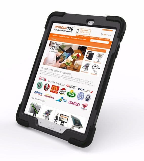 Rugged case for Samsung Tab S5E 10.5 T720 / T725 with kick stand, hand and shoulder strap