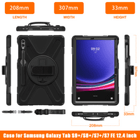 Rugged case for Samsung Tab S8+ 12.4