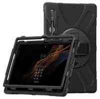 Rugged case for Samsung Tab S9 ULTRA 14.6, with kick stand, hand and shoulder strap