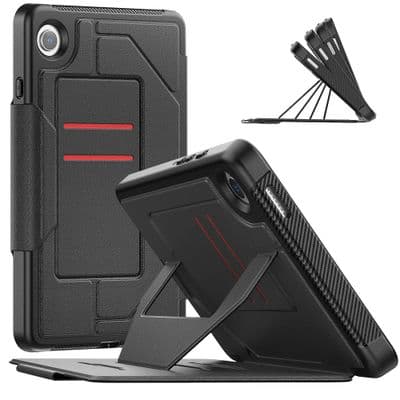 Rugged folio case for Samsung Tab A9 8.7 X110/115 with adjustable stand