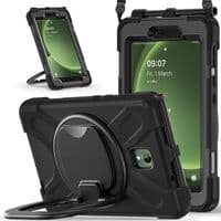 Rugged 'ring' case for Samsung Tab Active5 with kick stand, hand and shoulder strap