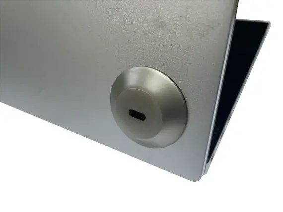 Security slot anchor-point with 3M self-adhesive pad