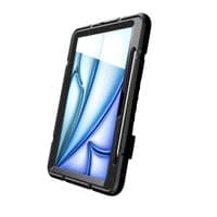 Slimline case for Apple iPad Air 11 (2024) with hand & shoulder strap & glass screen protector