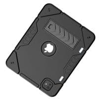 Slimline case for Apple iPad Pro 11 (2024) with hand & shoulder strap & glass screen protector