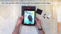 Tempered glass screen protector for tablets