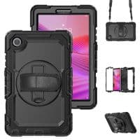 Tough case for Lenovo Tab One TB305 with hand/shoulder strap and kick stand