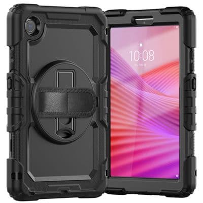 Tough case for Lenovo Tab One TB305 with hand/shoulder strap and kick stand