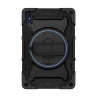 Ultra rugged 360 case for Lenovo Tab M10 5G with hand strap and kick stand