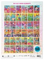 *Art by Marlene - Die CutPaper Elements Pad - Extra large elements included
