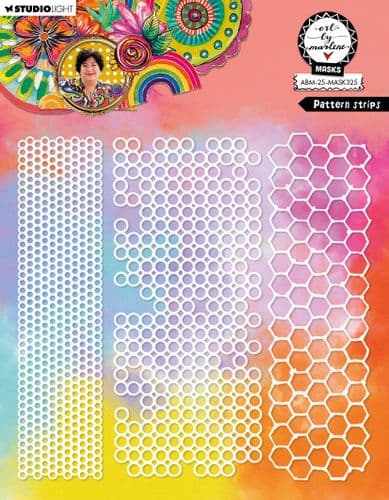 *Art by Marlene - Mask - Pattern Stripes