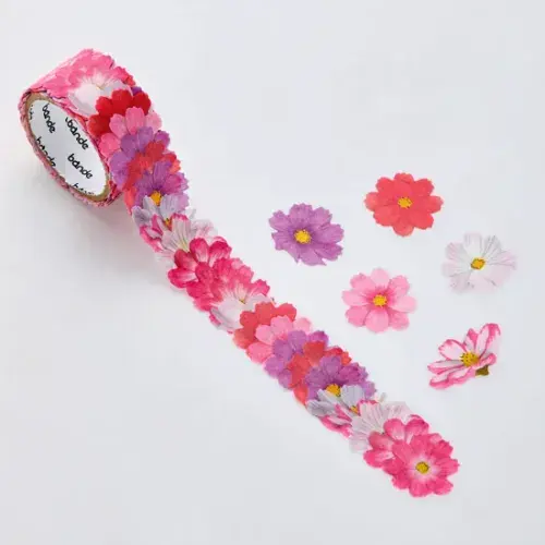 *Bande - Masking Roll Washi Stickers - Autumn Cherry Blossoms