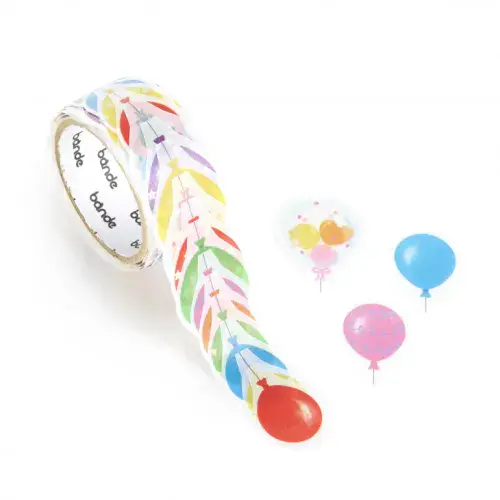 **Bande - Masking Roll Washi Stickers - Balloons