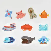 *Bande - Masking Roll Washi Stickers - Deep Sea Fish & Sea Creatures