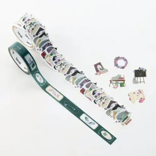 *Bande - Masking Roll Washi Stickers - Double Roll - Sumire Bunko