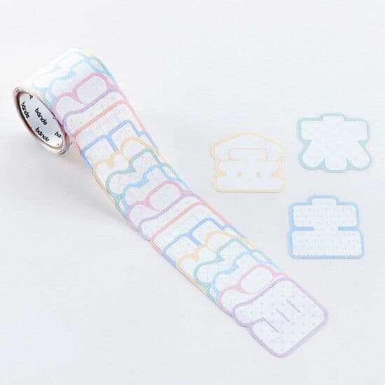 *Bande - Masking Roll Washi Stickers - Japanese Days of the Week