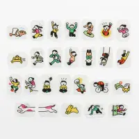 *Bande - Masking Roll Washi Stickers - People who live in the Notebook - Oi Sogaashi