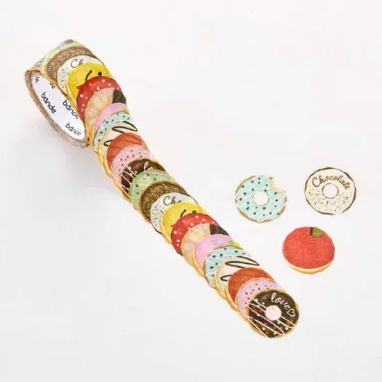 *Bande - Masking Roll Washi Stickers - POP Donuts