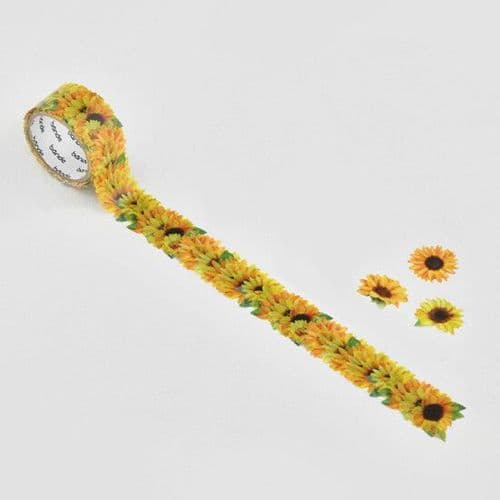 *Bande - Masking Roll Washi Stickers - Sunflower