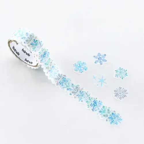 *Bande - Masking Roll Washi Stickers - The Glimmer of Snow