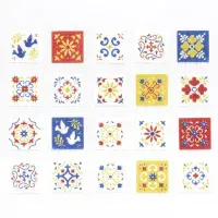 *Bande - Masking Roll Washi Stickers - Tile - Fairy Tale