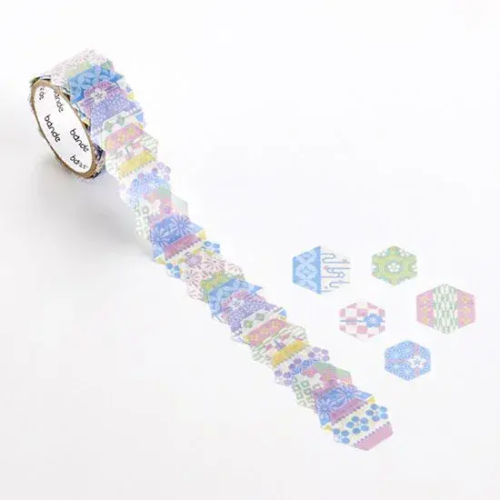 *Bande - Masking Roll Washi Stickers - Tortoise Shell