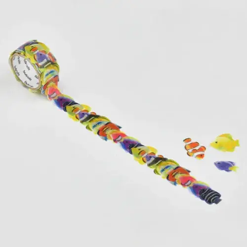 *Bande - Masking Roll Washi Stickers - Tropical Fish