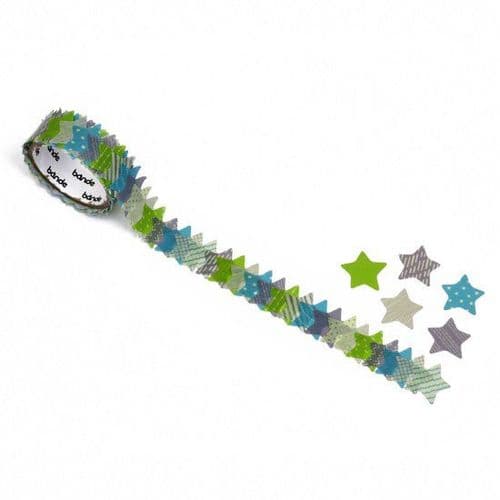 *Bande - Masking Roll Washi Stickers - Winter Star Chou-Chou