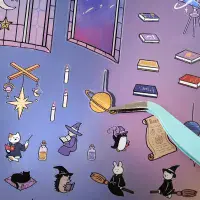 *BGM - Diorama 2.5D - Seal Stickers Vol #2 - Fantasy World