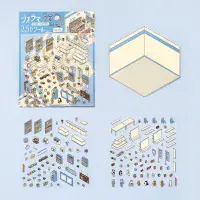 *BGM - Diorama 2.5D - Seal Stickers - Convenience Store