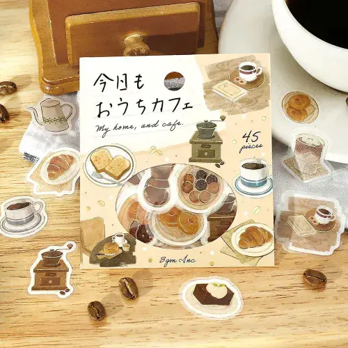 *BGM - Flake Stickers - Cafe Today - Home
