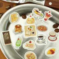 *BGM - Flake Stickers - Cafe Today - Pure Coffee Shop