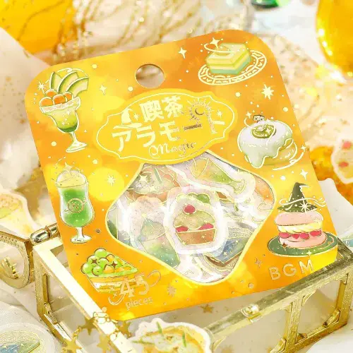 **BGM - Flake Stickers - Coffee a la Mode - Magic Light