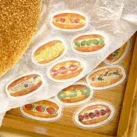 *BGM - Flake Stickers - IPPAI - Full of Coupe Bread